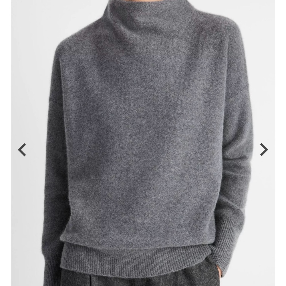 Vince Gray Turtleneck Sweater